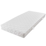 vidaXL Vzmetnica s pralno prevleko 200 x 140 x 17 cm H3