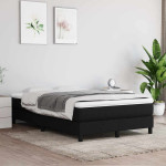 vidaXL Vzmetnica z žepkasto vzmetjo srednje trdote črna 120x200x20 cm