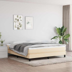 vidaXL Vzmetnica z žepkasto vzmetjo srednje trdote krem 160x200x20 cm