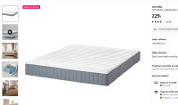 Vzmetnica Ikea VALEVAG 140x200