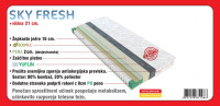 vzmetnica z žepkastim jedrom Sky fresh 190 * 90