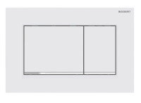 GEB. TIPKA SIGMA 30 BELA MAT/KROM EASY TO CLEAN