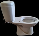 Monoblok WC školjka s kotličkom in desko