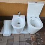WC skoljka armal z keramicnim kotlickom