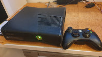 xbox 360 slim + 15 iger