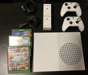 XBOX ONE S + 2x kontroler + igrice