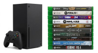 Obnovljen Xbox Series X + 10 iger + 2 leti garancije