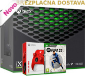 XBOX SERIES X + FIFA 23 + rdeč, moder ali bel kontroler