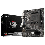 AM4 MSI A520M-A PRO mATX (vrata M.2, PCIe 3.0 x 4, NVMe PCI:1 PCIe:1 R