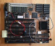 Matična plošča 486 PAT48PG, Am486 DX2-80, 4 MB RAM