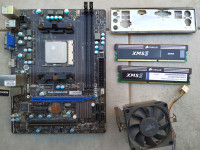 Osnovna plošča MSI FM2-A55M-E33 + procesor + ram ddr3