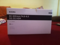 The SIGMA 60-600mm F4.5-6.3 DG OS HSM