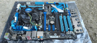 Matična Asus P7P5D + cpu i5+cooler+io shield