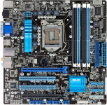 Asus P8h67-m pro + cpu i5 3470+cooler+io shield