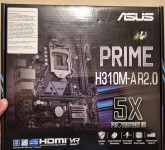 Asus PRIME H310M-A R2.0 lahko tudi v kompletu s procesorjem
