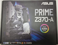 ASUS Prime Z370-A + CPU Intel i3 - 9100F 3.6 GHz (NO GPU!) + RAM 4 GB