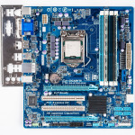 Matična Gigabyte b75m-d3h + CPU i5 3470+16GB DDR3+cooler+io shield