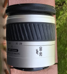 Objektiv  Minolta AF Zoom 28-80 mm 1:3.5 (22) - 5.6 Lens Macro V deluj