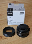 Sony E 20mm f/2.8 Pancake objektiv