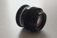 Nikkor (Nikon) 105mm F2.5 Pre-AI cine modded