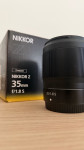 Nikon 35 mm 1.8 z