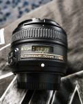 Nikon objektiv AF-S 50mm F/1,8 G