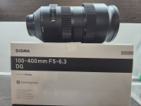 Prodam objektiv SIGMA 100-400mm F5-6.3 za NIKON