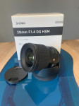 Sigma 28mm F1.4 ART za Nikon F