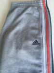Adidas Essentials 3s Climalite hlače trenerka - velikost M - sive