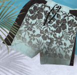 Lotto kratke hlace floral medium kopalke moske