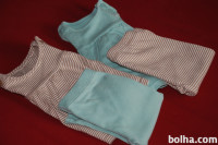 Dekliška oblačila majica+hlače 2x Mothercare 74 (6-9 mes.)