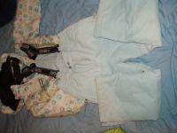 Dekliške smučarske hlače+bunda, BRUGI, VEL110-116