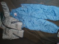 Fantovske smučarske hlače-modre s polarnim medvedkom, vel 86