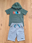 Komplet sOliver za fanta 128, kratke hlače in majica