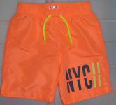 Oranžne kopalne / kratke hlače za fanta št. 140, 8-10 let