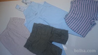 6x hlače dolge kratke trenerka + komplet + klobuček 74 (pkt 568)