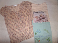 Majici Orsay + bluzica Promod, št. 38/40 (vse skupaj 18 eur)