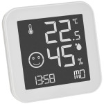 TFA Dostmann BLACK & WHITE termo/higrometer bela 30.5054.02