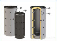 ZALOGOVNIK 500 L HRANILNIK - AKUMULATOR VROČE VODE