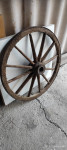 Starinsko leseno staro  kolo za voz,od voza, 70 cm premer, ugodno