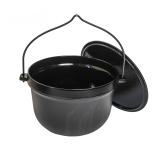 KOTEL ZA BOGRAČ LITOŽELEZEN 20 L S POKROVOM