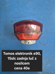Tomos e90 , 15slc , 14tl zadnja luč