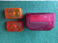 TOMOS STEKLO ZADNJE LUČI IN SMERNIKOV