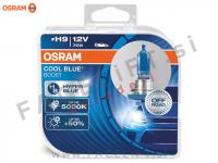Halogenske žarnice Osram Cool Blue Boost 5000K +50% H9 PGJ19-5 75W 12V
