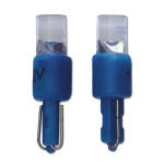 LED diode T5 12V modra