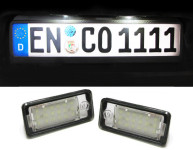 LED osvetlitev registrske tablice z ohišjem Audi