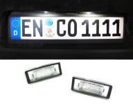 LED osvetlitev registrske tablice z ohišjem Audi TT 98-06