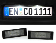 LED osvetlitev registrske tablice z ohišjem BMW 6 E63 Coupe E64 Cabrio