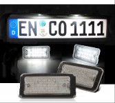 LED osvetlitev registrske tablice z ohišjem Fiat 500/500C