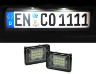 LED osvetlitev registrske tablice z ohišjem Mercedes GLK X204 08-